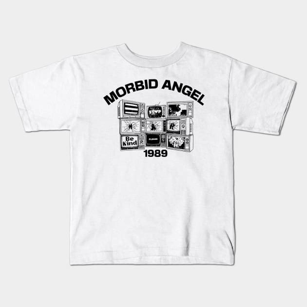 Morbid angel TV classic Kids T-Shirt by ThePuKiman